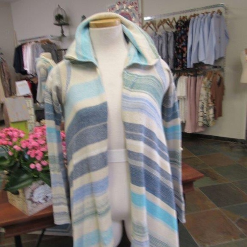 Goddis Knitwear Cotton Wrap Sweater